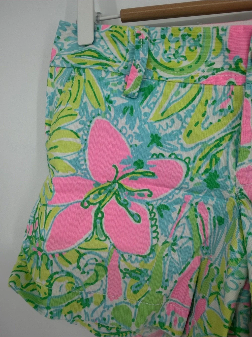 Lilly Pulitzer Callahan Shorts Floral Tropical Print Size 0